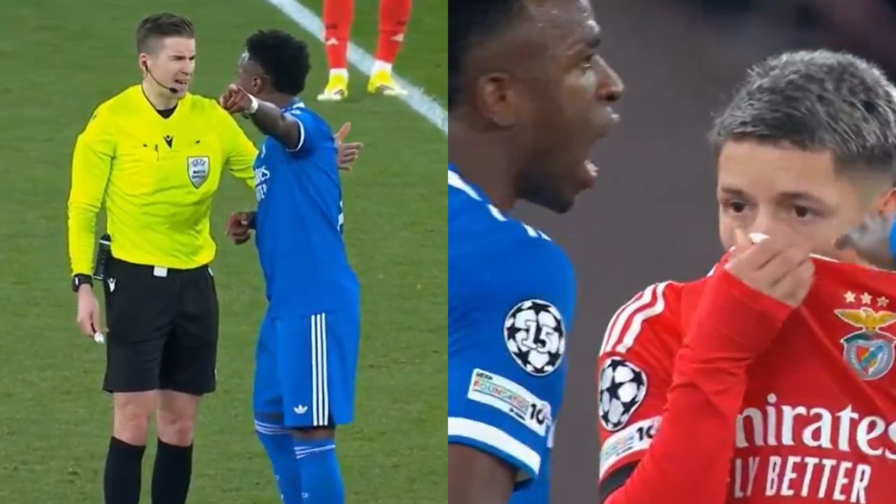 La razón por la que Vinicius Jr se oponía a reanudar el partido en la Champions League