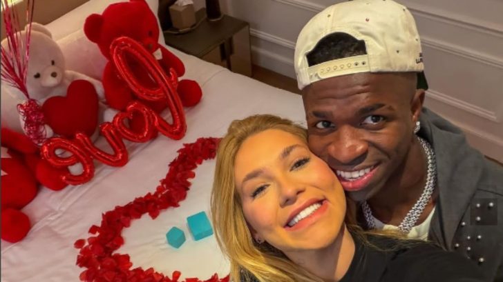 Novia de Vinicius Jr brinda íntima declaración de su vida con el jugador brasileño