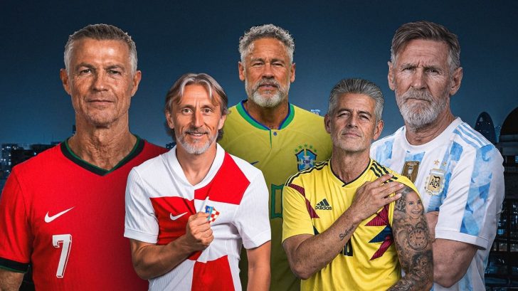 Cristiano Ronaldo, Messi y otras figuras que disputarían su último Mundial