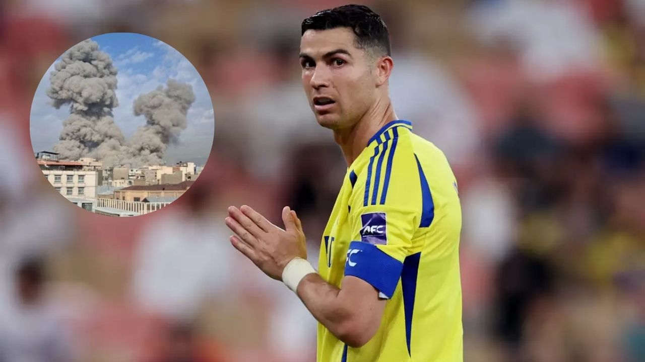 Cristiano Ronaldo toma determinación en pleno conflicto en medio oriente