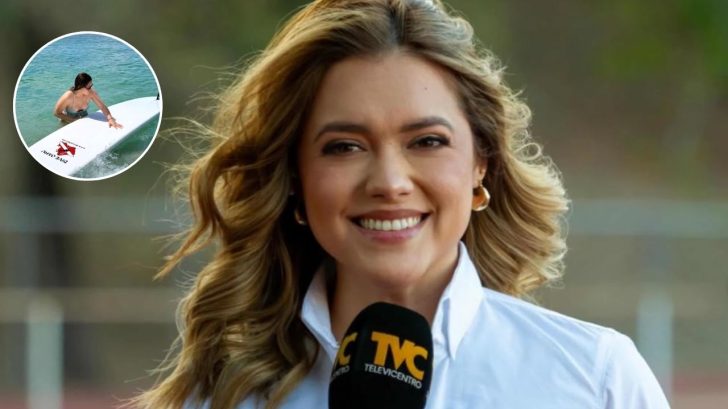 Erika Williams sorprende al demostrar sus dotes con el surf en Hawái