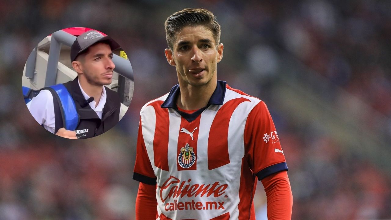 Exjugador de Chivas es captado vendiendo en graderías del Estadio Azteca