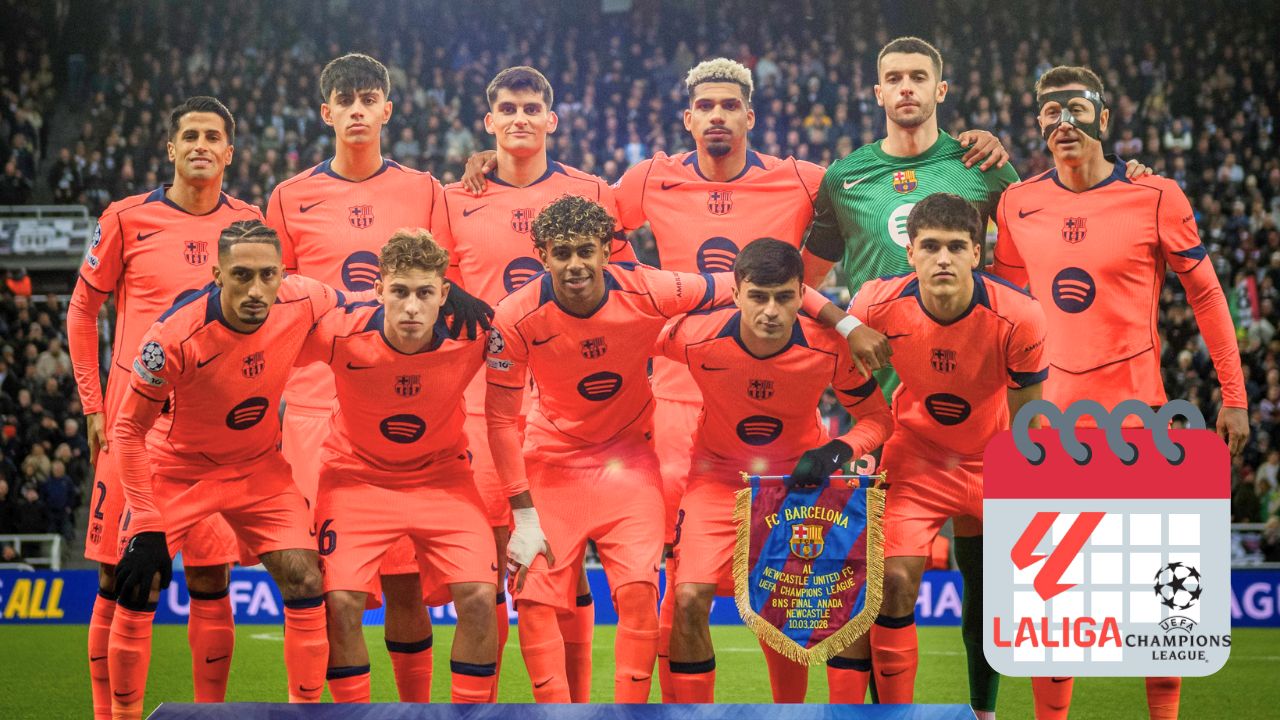 Barcelona afronta un complicado calendario en abril entre LaLiga y Champions League