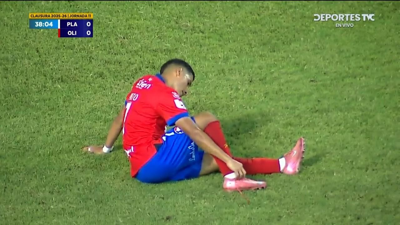 José Mario Pinto se lesiona y enciende las alarmas en el Olimpia