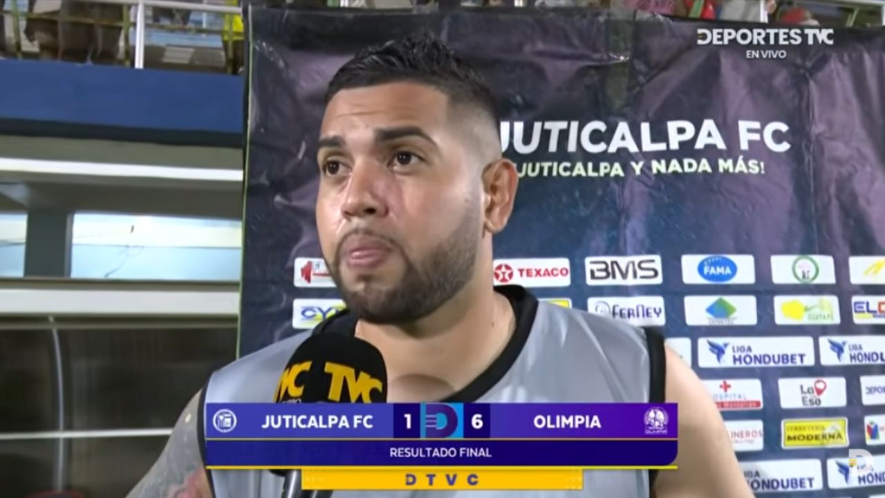 Josué Villafranca se 'quiebra' tras goleada sufrida ante el Olimpia