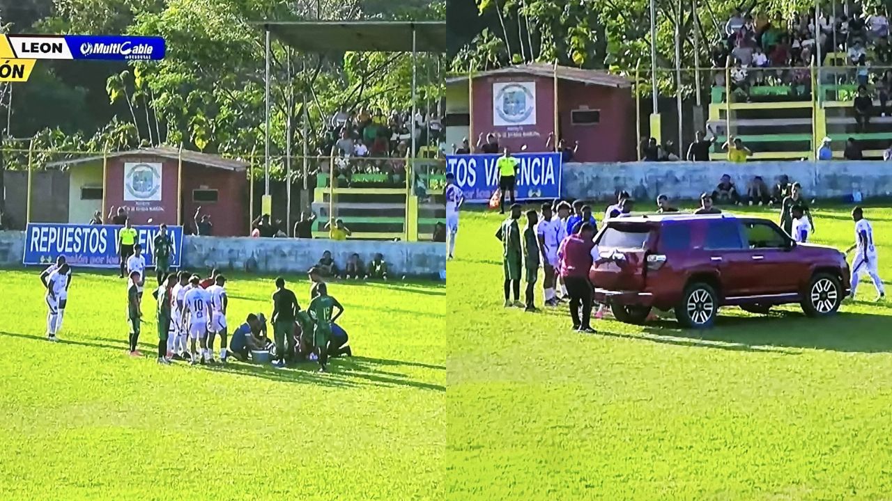 Jugador del Ascenso trasladado en carro particular por falta de ambulancia