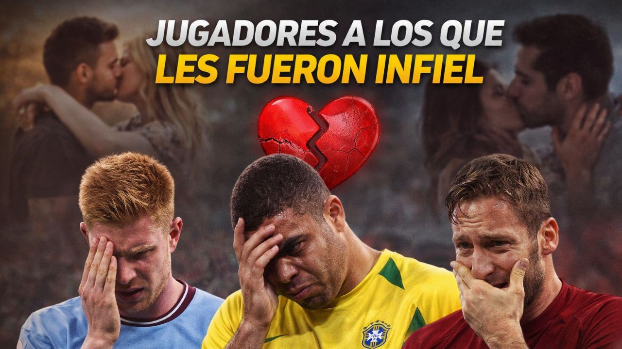Estos son cinco jugadores a los que les fueron infiel sin darse cuenta