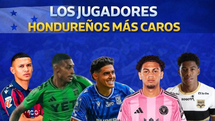 Estos son los jugadores hondureños más caros, según Transfermarkt