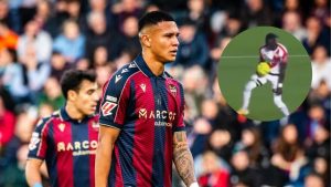 Imagen de Rayo Vallecano impide triunfo de Levante de Kervin Arriaga con polémico gol al último minuto