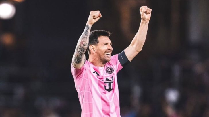 Lionel Messi anota su gol 900 en su carrera ante el Nashville de Andy Najar