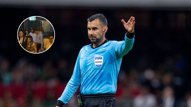 Captan a reconocido árbitro saliendo ebrio de un concierto en pleno día de partido