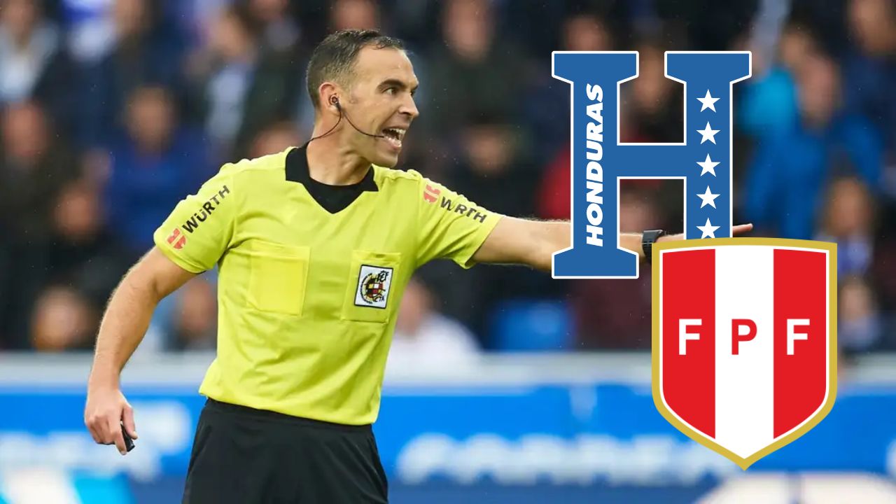 El polémico árbitro que pitará el Honduras vs Perú en Butarque