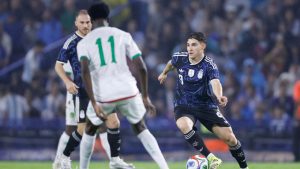 Con goles de Fernández y Paz, Argentina se impuso con lo justo sobre Mauritania