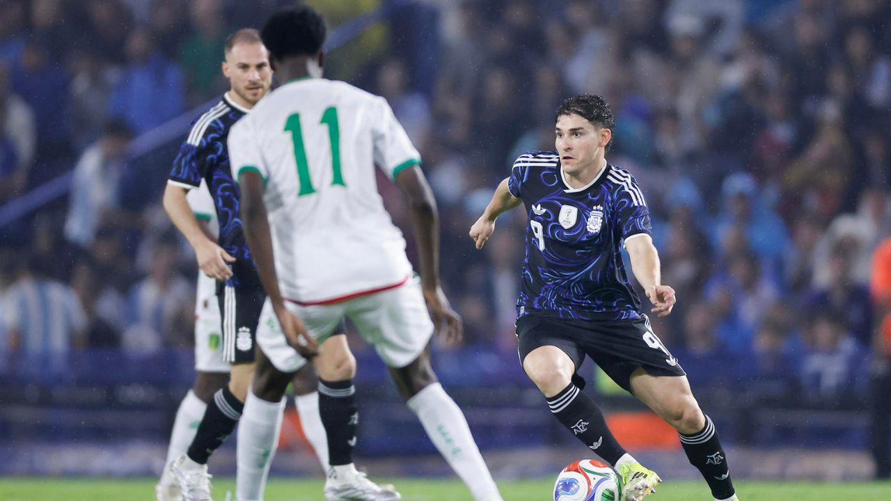 Con goles de Fernández y Paz, Argentina se impuso con lo justo sobre Mauritania