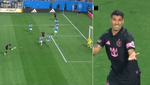 David Ruíz cerca de marcar extraño golazo en su regreso oficial con Inter Miami