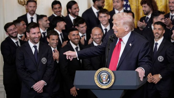 Donald Trump elige al mejor jugador de la historia del fútbol ¿Pelé o Messi?