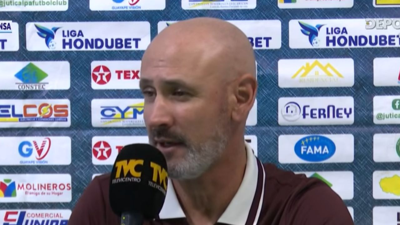 Eduardo Espinel reaparece en conferencia luego del triunfo de Olimpia en Juticalpa