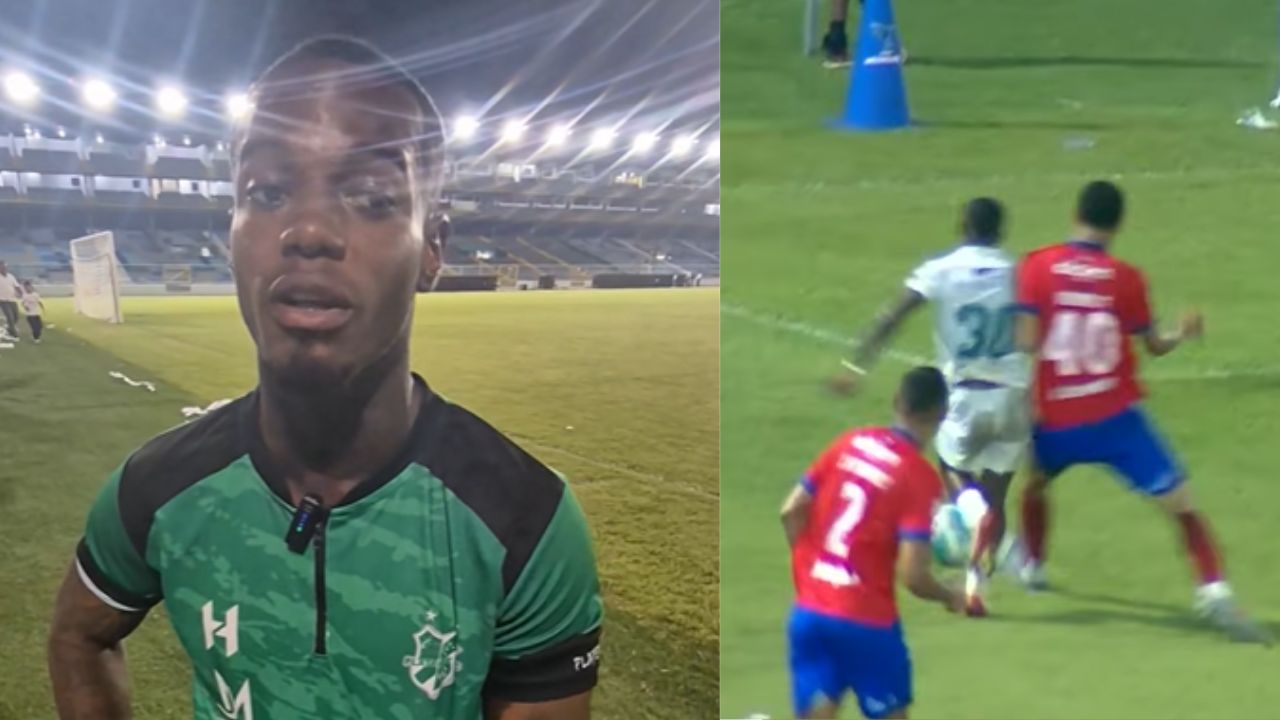 Edwin Solano da su versión del posible penal que reclamó contra Olimpia