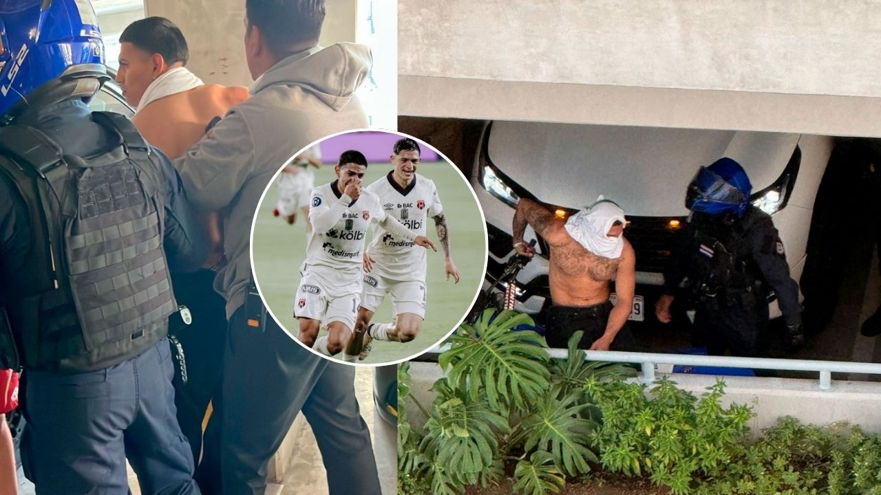 Jugador del Alajuelense que goleó al LAFC es arrestado en Costa Rica y esta es la razón