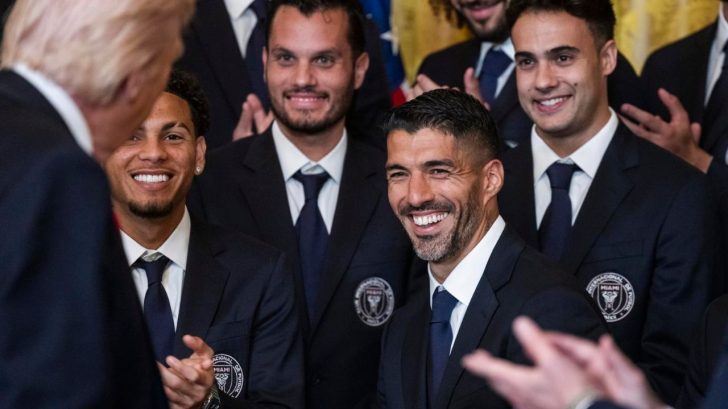 Inter Miami y David Ruiz sorprenden a Donald Trump en su visita a la Casa Blanca