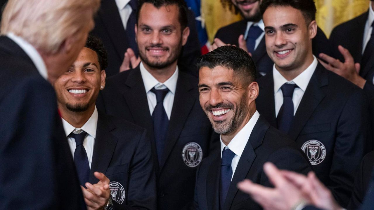 Inter Miami y David Ruiz sorprenden a Donald Trump en su visita a la Casa Blanca