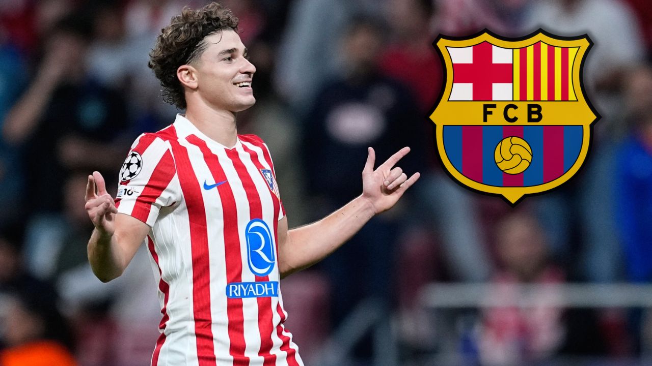 Julián Álvarez responde sobre la posibilidad de fichar con el Barcelona