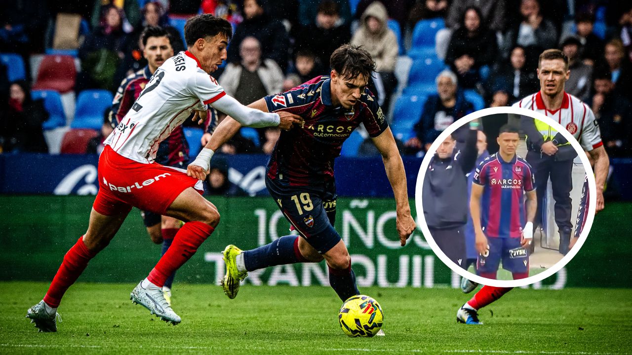 Girona le saca triunfo del bolsillo al Levante ¿Qué pasó con Kervin Arriaga?