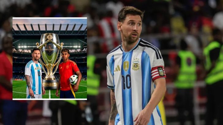 Revelan la postura de Messi sobre jugar la Finalissima ante España
