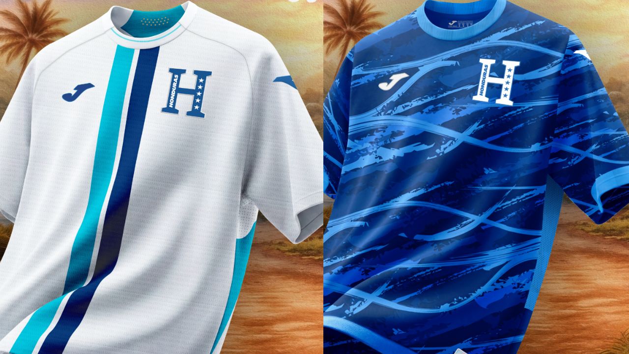 Selección de Honduras revela sus nuevos uniformes