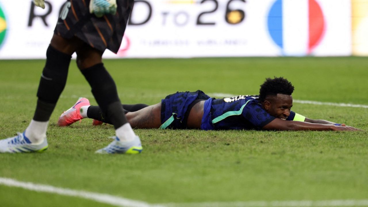 Lo que se informa sobre el estado físico de Vinicius Jr y que alerta al Real Madrid