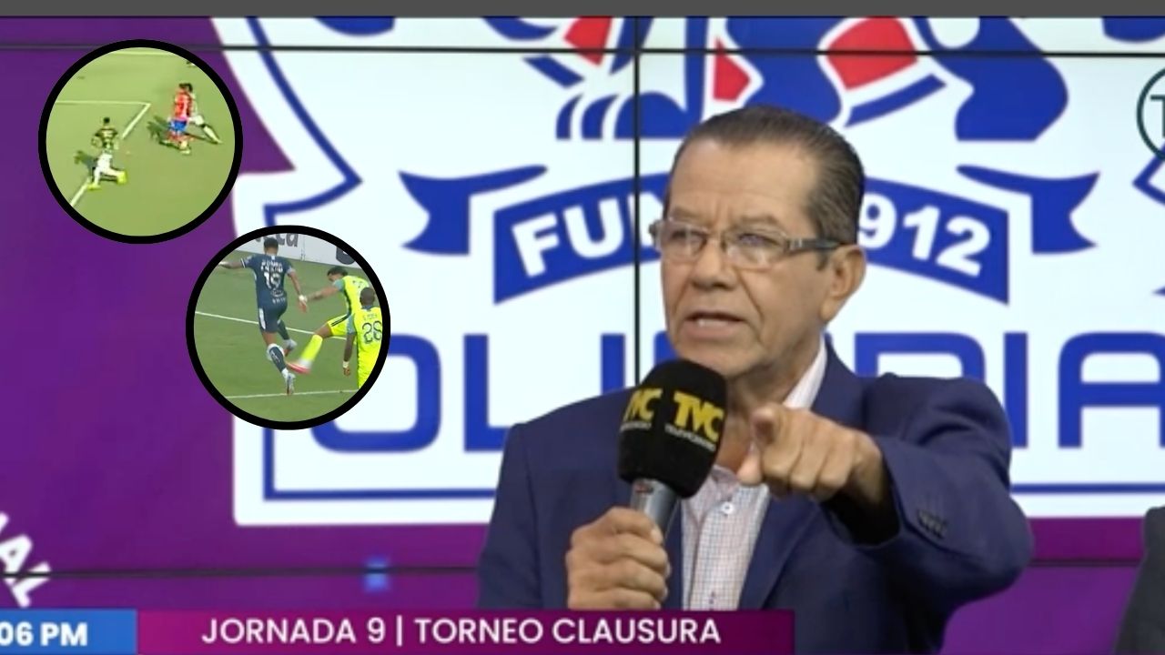 Reynaldo Salinas dictamina error arbitral contra Olimpia y penal no pitado a Motagua