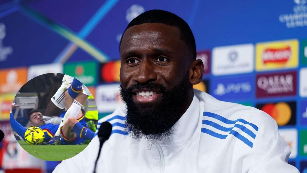 Rudiger se pronuncia tras polémico rodillazo ante Diego Rico