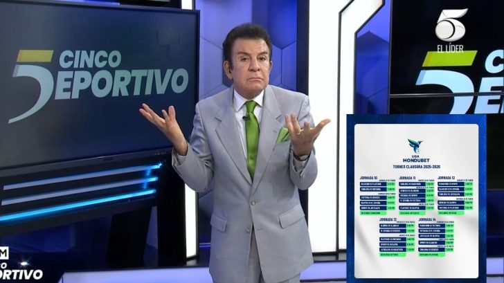 Salvador Nasralla expone problema del calendario del Torneo Clausura 2025-2026