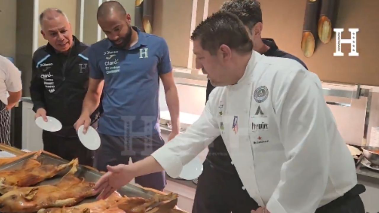 Selección de Honduras realizó tradición española en su hotel de concentración