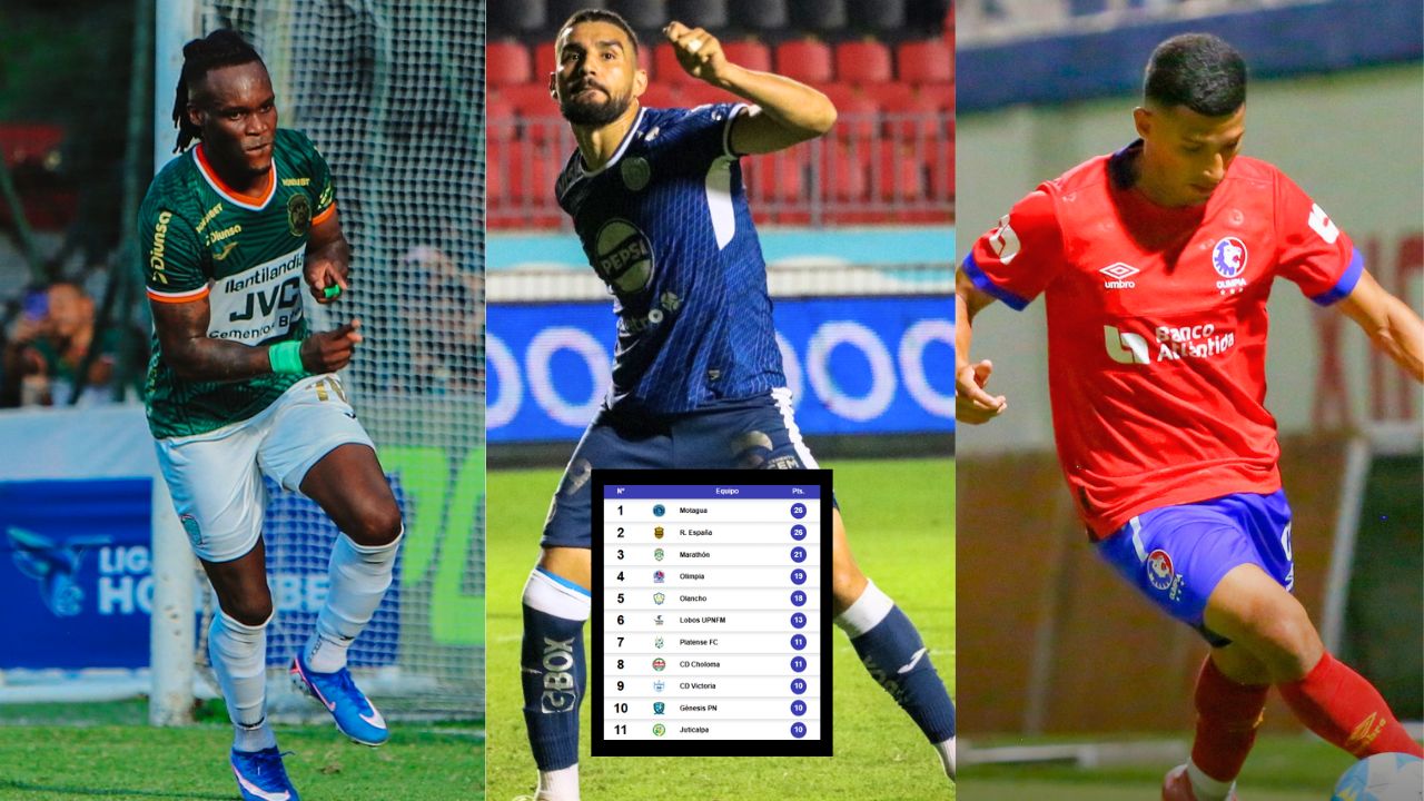 Así queda la tabla de posiciones de la Liga Nacional tras inicio de la jornada 14