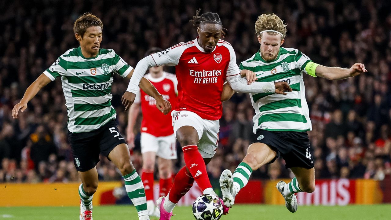 Arsenal sufre para eliminar al Sporting CP y alcanza las semifinales