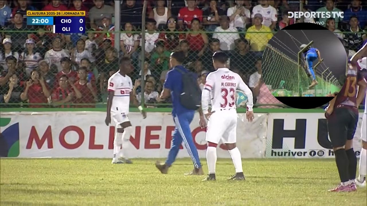 Así se metió aficionado al Estadio Rubén Deras durante el Choloma vs Olimpia