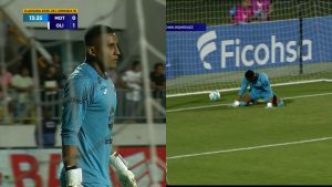 El lamentable error de Luis Ortiz en el gol del Olimpia en contra de Motagua