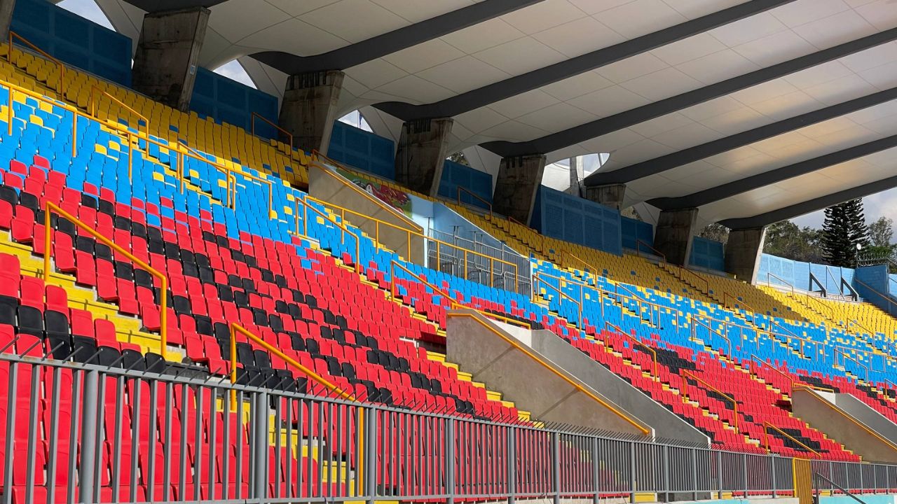 Así de desolado lució el estadio Nacional Chelato Uclés para el Motagua vs Juticalpa