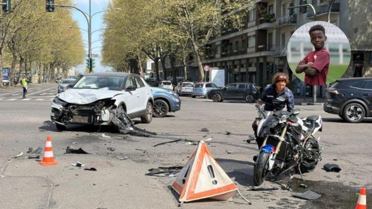 Jugador del Torino fallece en aparatoso accidente de tráfico en Italia