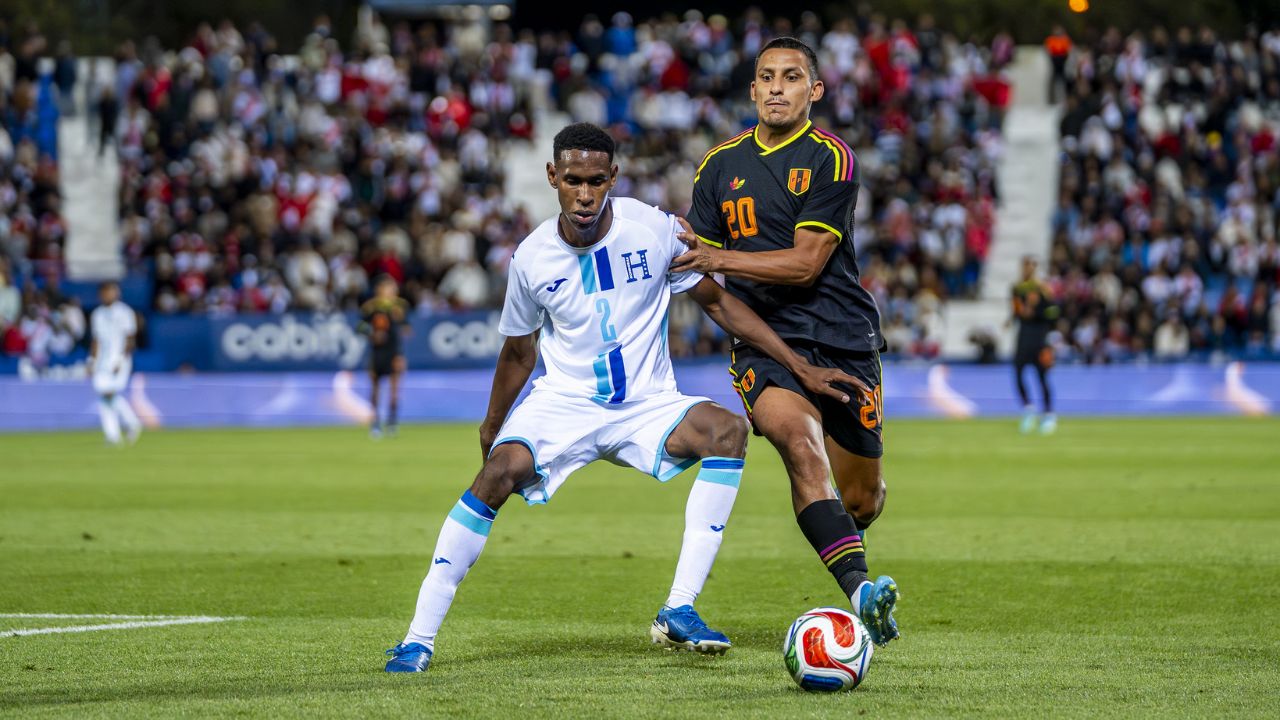 Giancarlo Sacaza confiesa que sintió tras debutar con Selección de Honduras
