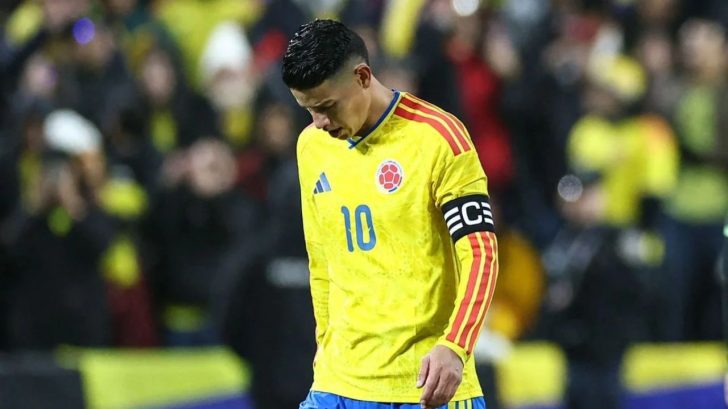 James Rodríguez es hospitalizado tras su participación con Colombia en Fecha FIFA