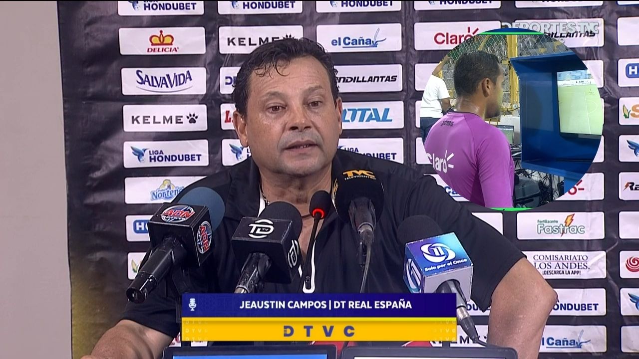 Jeaustin Campos arremete contra FVS tras empate ante Juticalpa