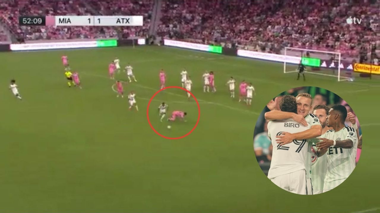 Joseph Rosales humilla a Messi en gol del Austin FC ante Inter Miami