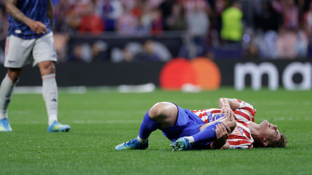 Julián Álvarez se lesiona y enciende las alarmas en el Atlético y Argentina