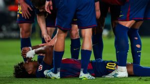 Lamine Yamal se lesiona con el Barcelona y preocupa a España previo al Mundial
