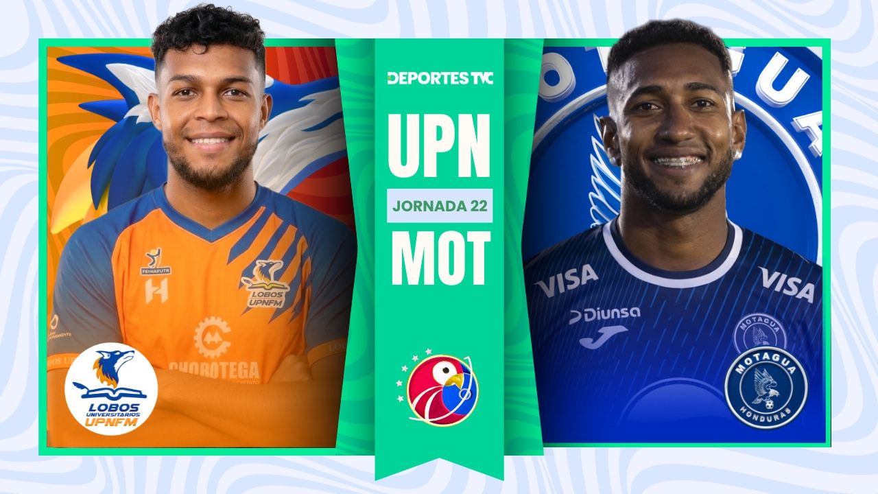 Lobos UPN vs Motagua, EN VIVO, hora, canal y dónde ver la Liga Nacional de Honduras
