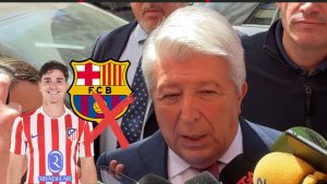 Imagen de Presidente del Atlético de Madrid suelta dardo a Barcelona por Julián Álvarez