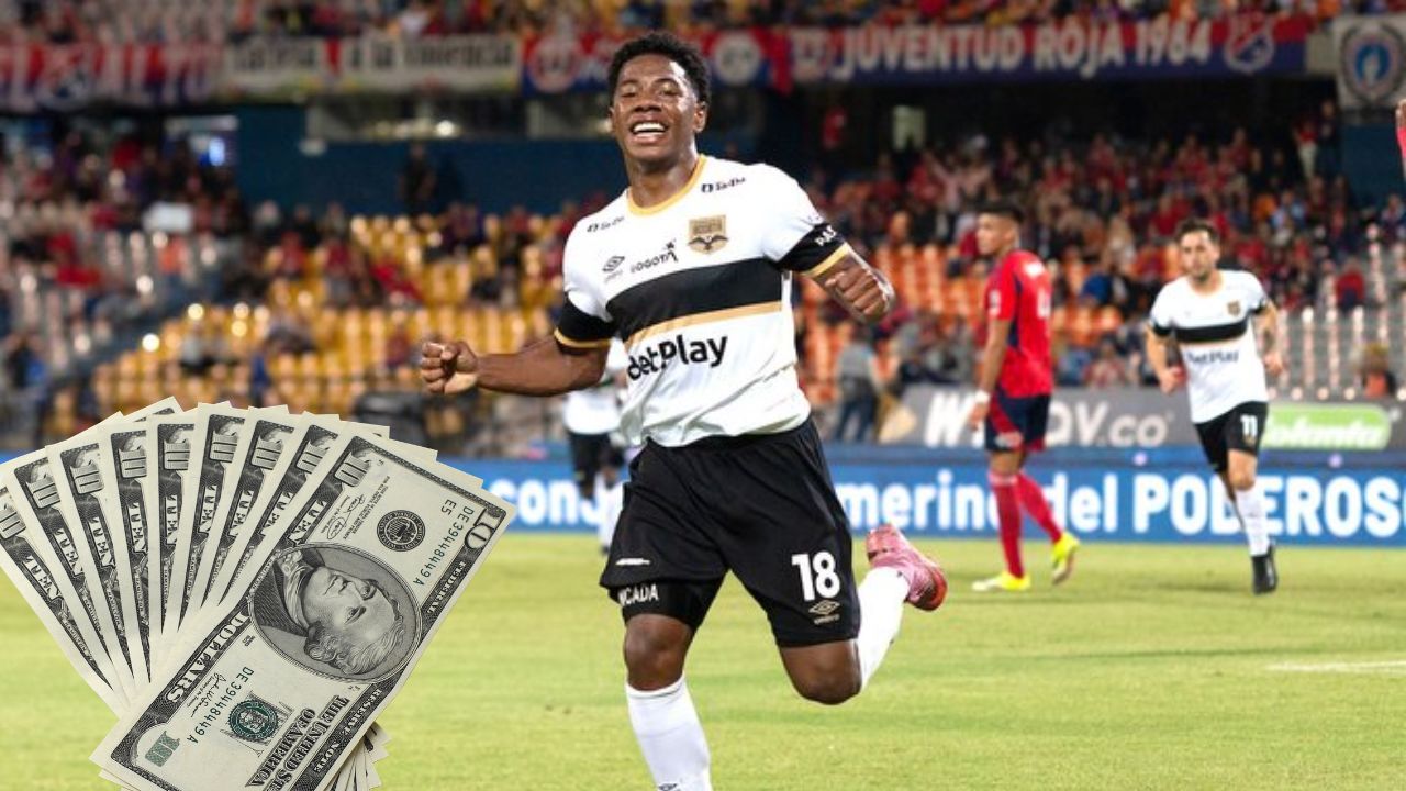 Dereck Moncada lidera los futuros traspasos millonarios de Sudamérica