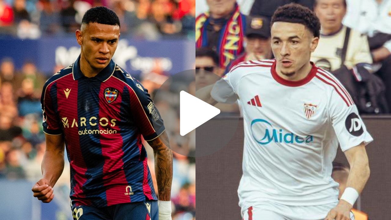 Dónde ver Levante vs Sevilla EN VIVO Hoy; alineaciones del partido por LaLiga